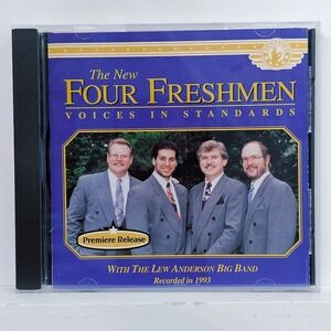 The Four Freshmen Voices In Standards CD Lew Anderson Big Band 1994 HCD801 Jazz